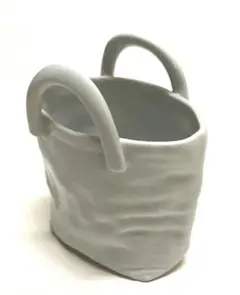 作家物　白　手造り陶器器