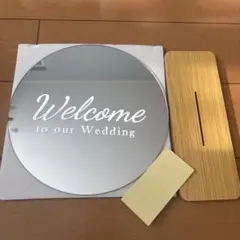 ウェルカムスペース　結婚式　ミラー