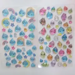 ボンボンドロップシール　しずくちゃん・森のなかまたち　通常サイズ　おすそ分け