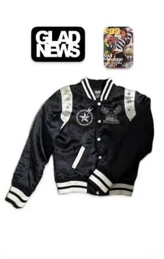 【eggモデル着用】GLAD NEWS グラッドニュース　スカジャン GLAD NEWS（スカジャン）のフリマアイテム一覧