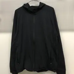 A956 ユニクロ　ウィンドブレーカー　フード付き　メンズ　XL ブラック