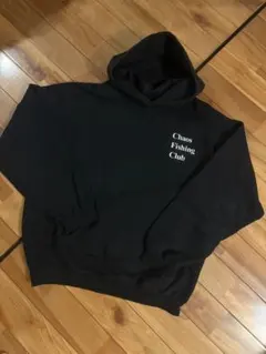 Chaos Fishing Club パーカー ブラック