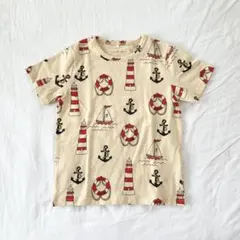 mini rodini［ミニロディーニ］ヨット柄Tシャツのサムネイル