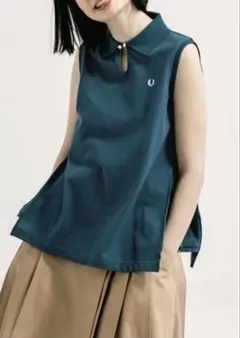 美品 FRED PERRY × Ray BEAMS 半袖ニットポロ ラメ糸 - メルカリ