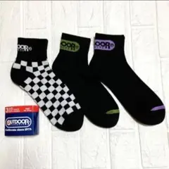 OUTDOOR パイル靴下　3足セット