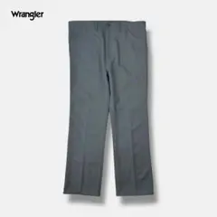 W40L32 USA製 90sラングラー ランチャー フレアスラックス 82GY