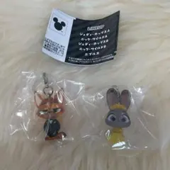 ズートピア2　めじるしアクセサリー　ニックBジュディB 2個セット