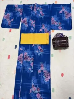 浴衣・帯・かご3点セット