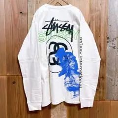 【廃盤】STUSSY ステューシー スカル プリント ロンT 長袖