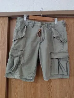 URBAN RESEARCH カーゴショートパンツ オリーブ Mのサムネイル