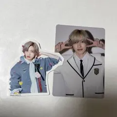 なにわ男子 道枝駿佑 Hard Work ファミクラ盤 トレカ　ステッカーセット