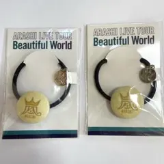 嵐　Beatiful World 二宮ヘアゴム　２個セット