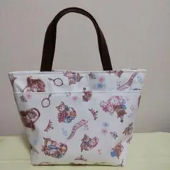 ☆セール☆猫ちゃん柄トートバッグ ハンドメイド