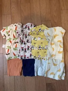 (ユニクロ)ベビー　パジャマ　半袖90-95