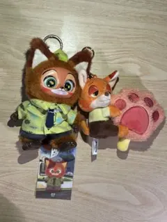 T*R様 ズートピア　ニック　ぬいぐるみ　MINISO 2体セット