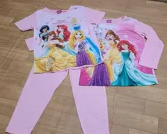 【新品未使用】ディズニープリンセス パジャマ３点セット 120