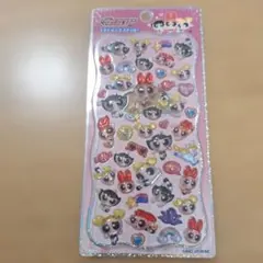 パワパフ　プチドロップステッカー　パワーパフガールズ　プチドロップシール