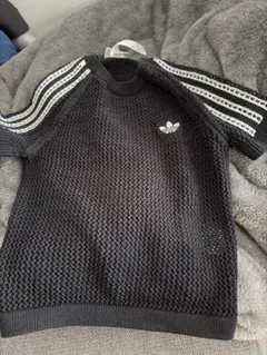 アディダス　adidas メッシュ 半袖Tシャツ 黒　ブラック