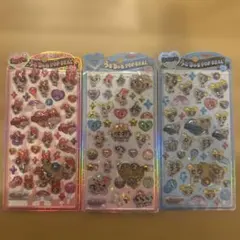 うるちゅる　ポップシール 3枚セット パワパフガールズ