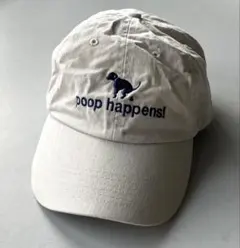 APOLLO USA キャップ poop happens! 帽子　犬　dogのサムネイル