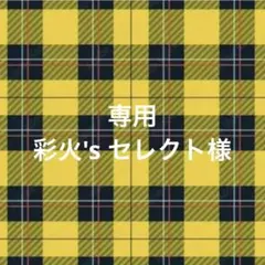 ②専用ページ 彩火's セレクト@プロフ必読・代行×様