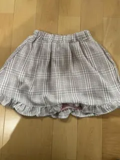 新品未使用　メゾピアノ　チェックプリーツスカート