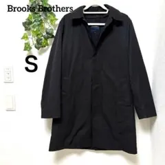 美品【ブルックスブラザーズ】中綿ウールライナー ステンカラーコート春 Ｓ
