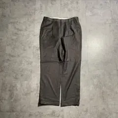 90s Givenchy グレーレーヨンスラックス 無地 レーヨン 【W31】のサムネイル