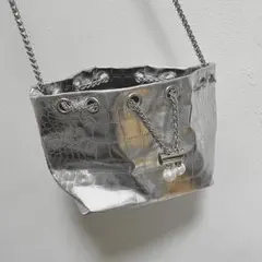 ＊ショルダーバッグ シルバー＊
