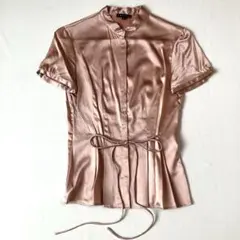 theory セオリー　半袖シルクブラウス サイズ2
