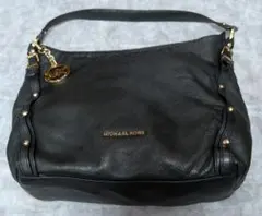 MICHAEL KORS ブラックショルダーバッグ