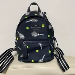 ケイトスペード　テニス柄リュック