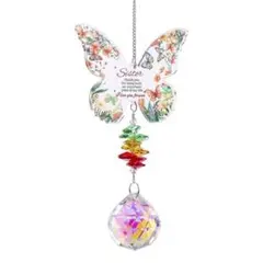 ❤️サンキャッチャ-バタフライギフトライティングボール全長32CM124g;❤️