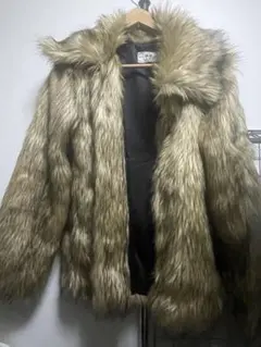 ラクーン　ファー コート Mサイズ