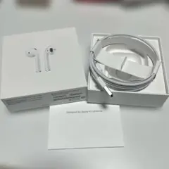 AirPods 空箱　付属品USB充電器