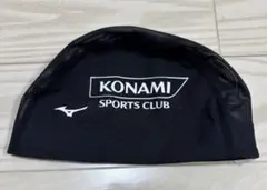 KONAMIスポーツクラブ選手水泳帽　Ｍ　黒