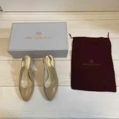 ブルーノマリ BRUNOMAGLI ベージュ ハイヒール 35 約22.0cm