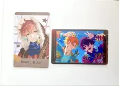 RITOTETSU ランダムフォト風カード 宇佐美リト 佐伯イッテツ レア ②