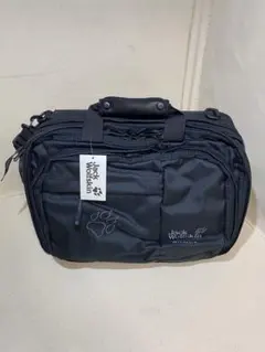 Jack Wolfskin ブラックショルダーバッグ