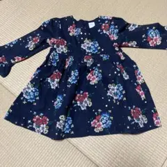 baby GAP 花柄ワンピース 18-24ヶ月
