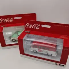 2台セット CORGI 1/43 コカコーラ フォルクスワーゲン コーギーのサムネイル