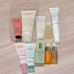 スキンケアコスメサンプル⭐︎AVEDA、ルナソル、トゥベール、クリニーク、CNP等