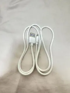 USB-A to USB-C ホワイトケーブル 約1.5m