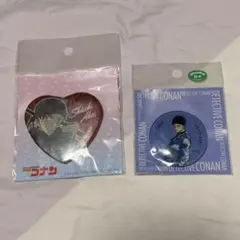 名探偵コナン ハート型缶バッジ & クリアマグネット　 赤井秀一
