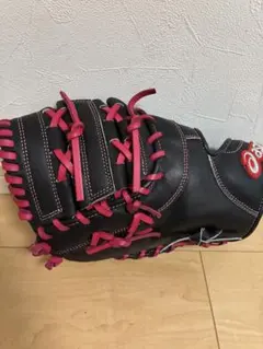 Mizuno GACHI 野球 グローブ ピンク ブラック - メルカリ