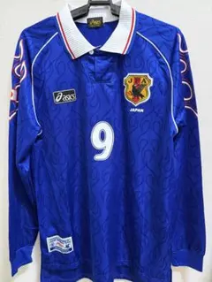 日本代表 9番 ユニフォーム 中山雅史 中古品 - メルカリ