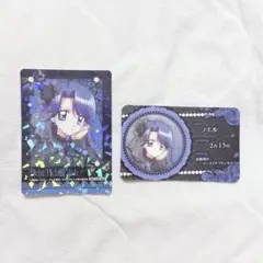 ☆セット ノエル カラオケの鉄人 ぴちぴちピッチ 缶バッジ カード