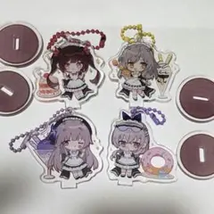 崩壊スターレイル アクリルスタンド/キーホルダー 星、銀狼、花火、ヘルタ　メイド