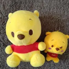 プーさん ぬいぐるみ 大小セット【10cm16cm】