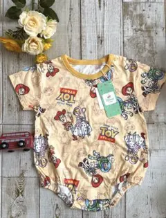 【新品】トイストーリー ロンパース カバーオール 70-80cm